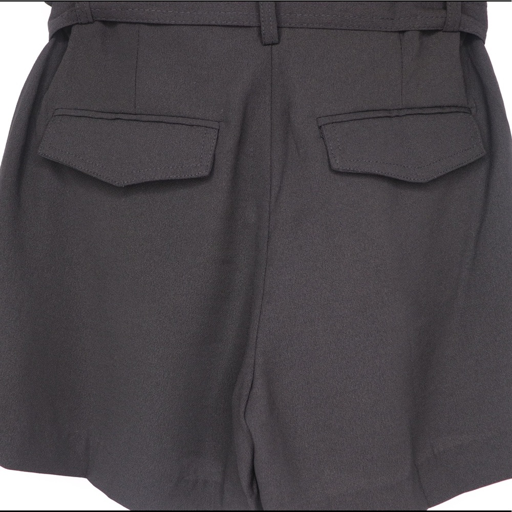 High Rise Belted Shorts - Picture 7 of 8